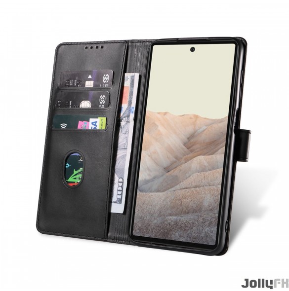 Med detta fodral kommer du att vara lugn för Google Pixel 6 väldigt snyggt skydd från JollyFX.