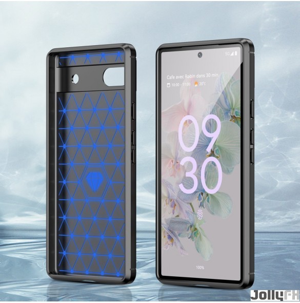 Google Pixel 6a och väldigt snyggt skydd från JollyFX.