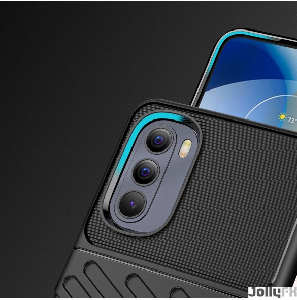 Med detta fodral kommer du att vara lugn för Motorola Moto G Stylus 2022 väldigt snyggt skydd från JollyFX.