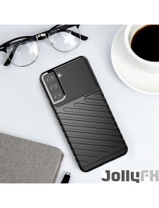 Samsung Galaxy S22 Plus och väldigt snyggt skydd från JollyFX.