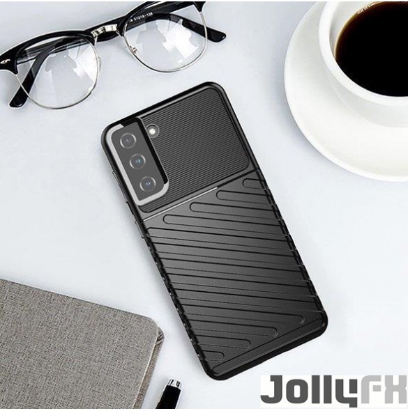 Samsung Galaxy S22 Plus och väldigt snyggt skydd från JollyFX.