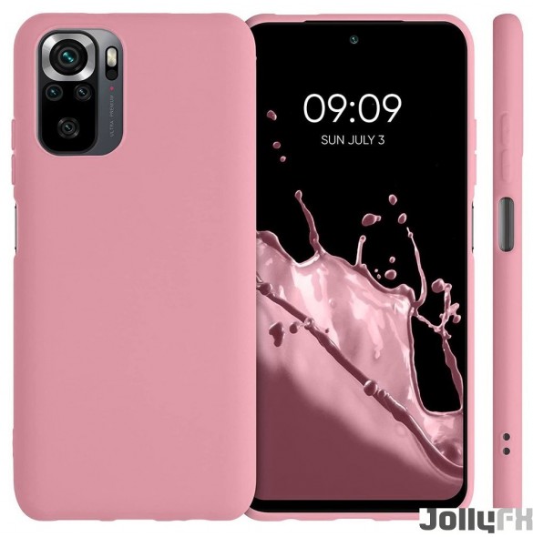 Rosa och väldigt stilrent skal till Xiaomi Redmi Note 10 / Redmi Note 10S.