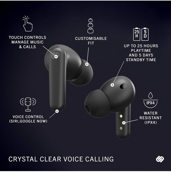 Urbanista London Wireless In-ear - Svart
