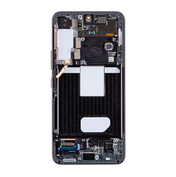 LCD-skärm Touch Unit Front Cover Samsung Galaxy S22 - Svart