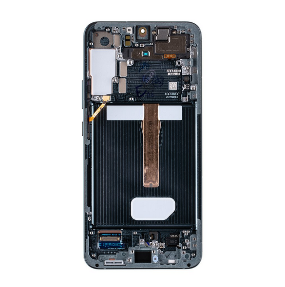 LCD-skärm + Touch Unit + Front Cover Samsung Galaxy S22 Plus - Grön (Service Pack)