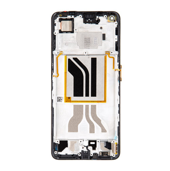 LCD-skärm + pekenhet + främre skal till Realme GT Neo 2 (Service Pack)