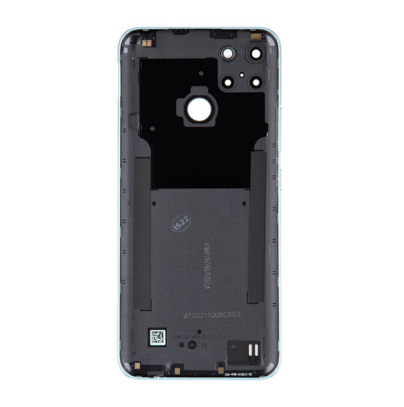 Realme C21Y batterilucka - Blå (Service Pack)