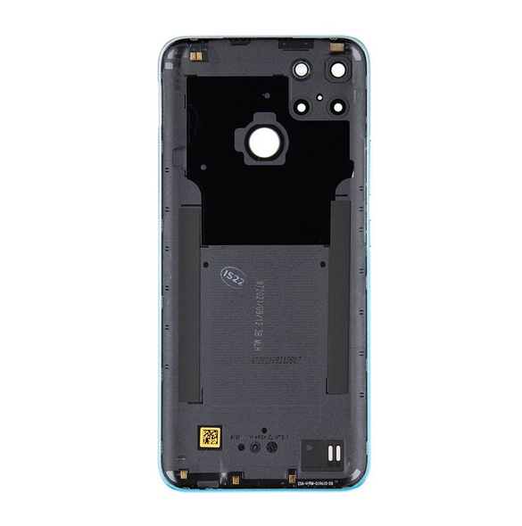 Realme C25 batterilucka - Blå (Service Pack)