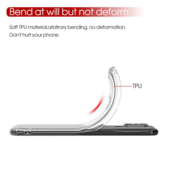 Genomskinligt och väldigt snyggt skydd för Xiaomi Mi A2 / Mi 6X.