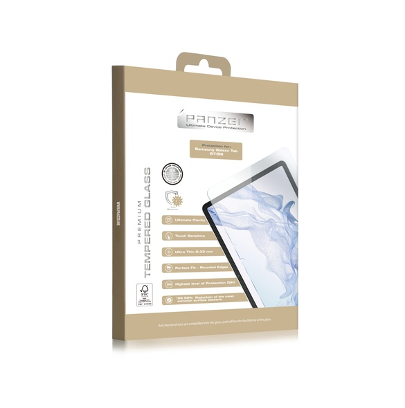 Panzer Samsung Galaxy Tab S8 härdat glas