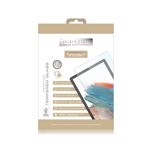 Panzer Samsung Galaxy Tab A8, härdat glas
