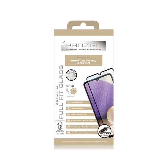 Panzer Samsung Galaxy A33 5G Full Fit Glas - Svart