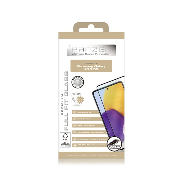 Panzer Samsung Galaxy A73 5G Full Fit Glas - Svart