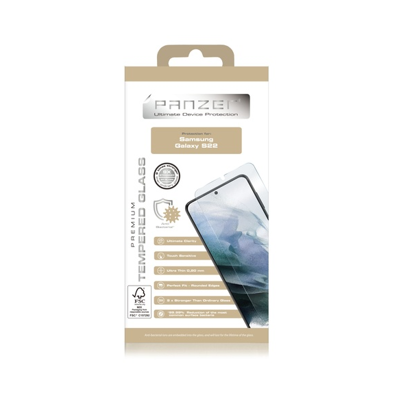Panzer Samsung Galaxy S22 härdat glas