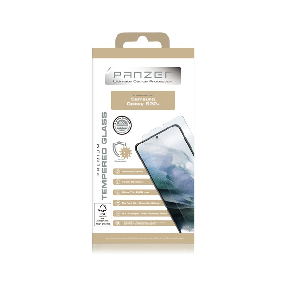 Panzer Samsung Galaxy S22 Plus härdat glas