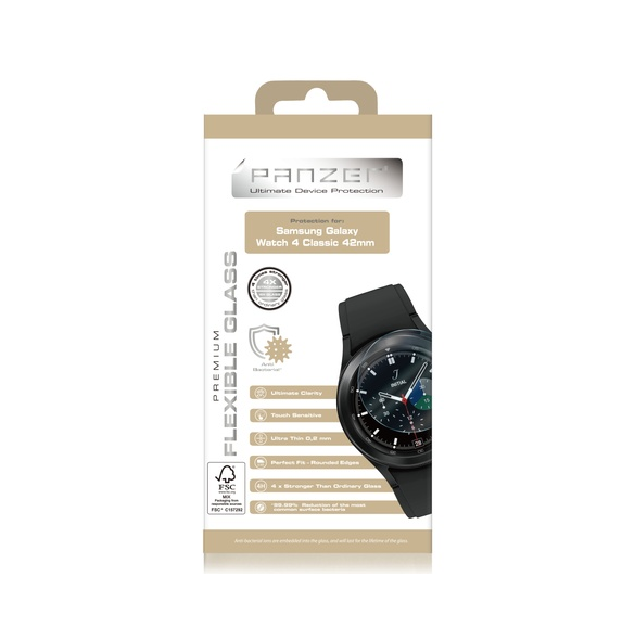 Panzer Samsung Galaxy Watch 4 Classic 42mm flexibelt glas