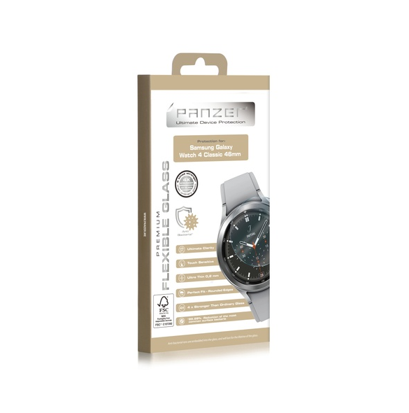 Panzer Samsung Galaxy Watch 4 Classic 46mm flexibelt glas