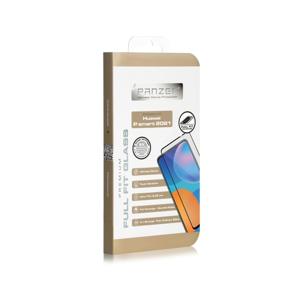 Panzer Huawei P Smart 2021 Full-fit glas - Svart