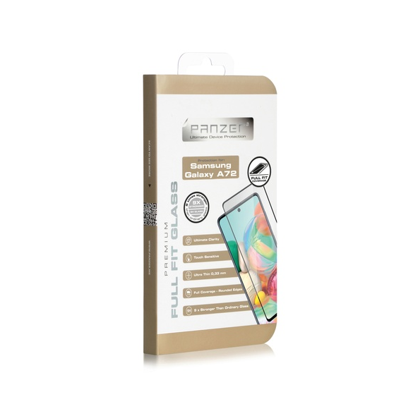 Panzer Samsung Galaxy A72 5G Full-fit glas - Svart