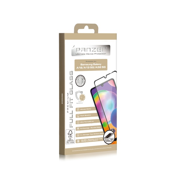 Panzer Samsung Galaxy A12/A13/A32 5G Full-fit glas - Svart