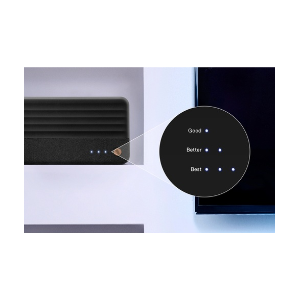 One For All SV 9482 Ant inomhus 4K UHD aktiv 360° SLI - Svart