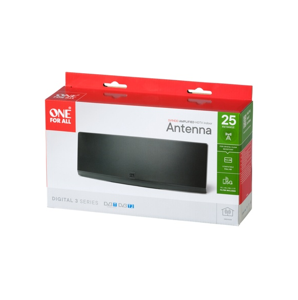 One For All SV 9430 Ant inomhus Full HD aktiv 45dB Curved