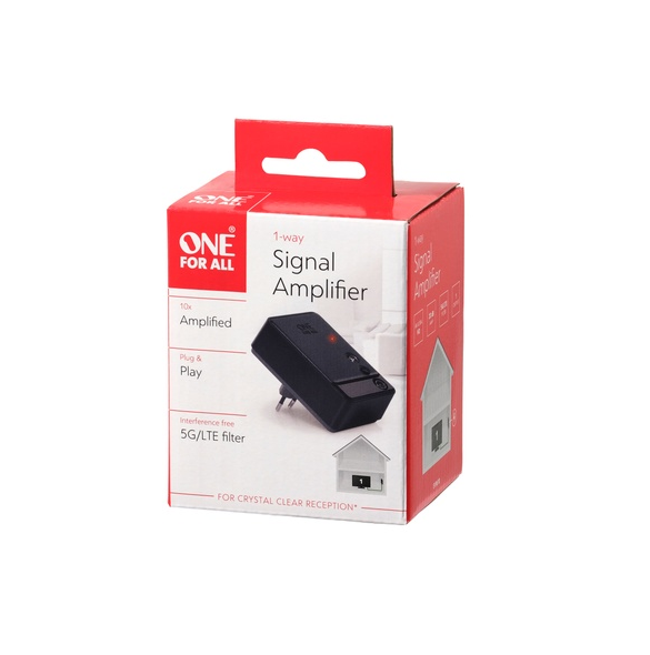 One For All SV 9610 Signalförstärkare TV/radio 1 ut 5G
