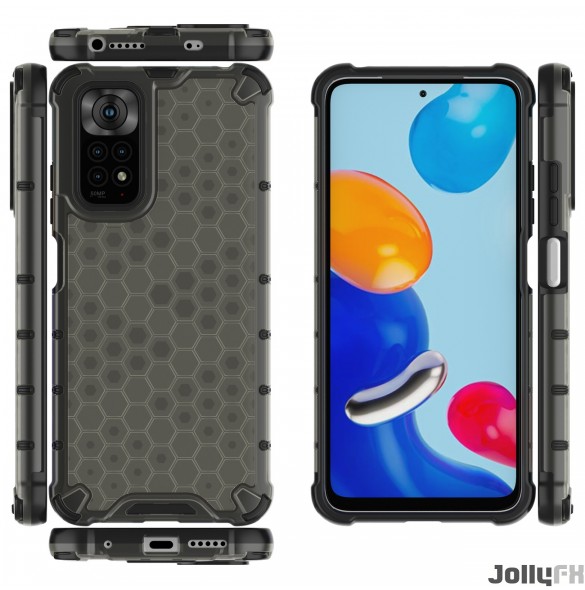 Med detta fodral kommer du att vara lugn för Xiaomi Redmi Note 11S / Note 11 väldigt snyggt skydd från JollyFX.