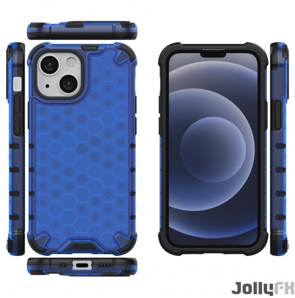 Med detta skal kommer du att vara lugn för iPhone 13 Mini väldigt snyggt skydd från JollyFX.