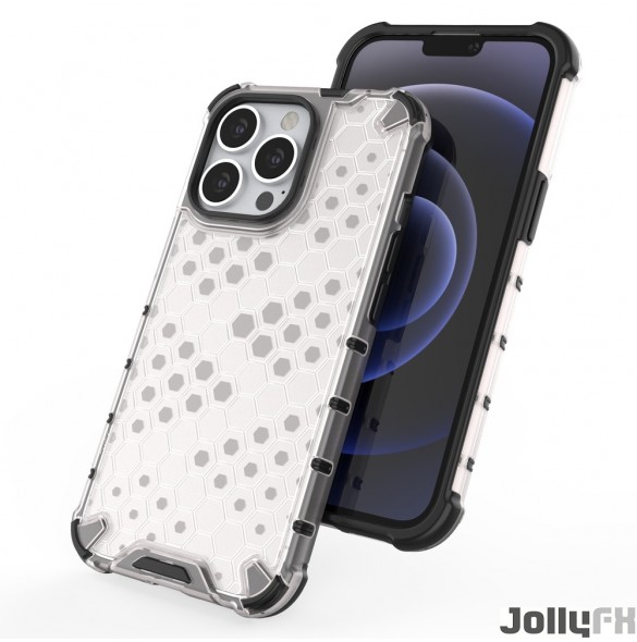 Vackert och pålitligt skyddsfodral för iPhone 13 Pro.