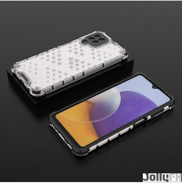 Med detta fodral kommer du att vara lugn för Samsung Galaxy A22 4G väldigt snyggt skydd från JollyFX.