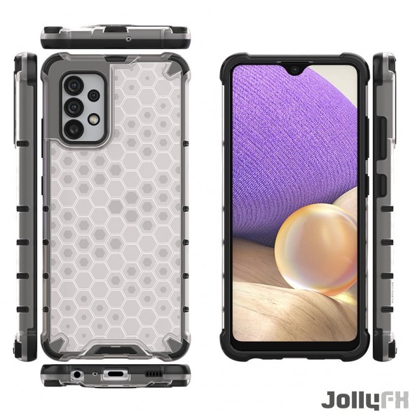 Med detta fodral kommer du att vara lugn för Samsung Galaxy A32 4G väldigt snyggt skydd från JollyFX.