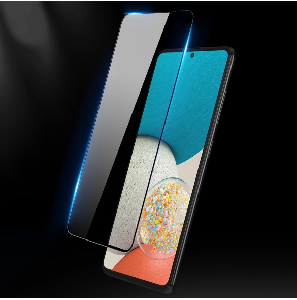 Dux Ducis 9D härdat glas helskärm 9H helskärmshärdat glas med ram för Samsung Galaxy A53 5G - Svart (väskvänlig)