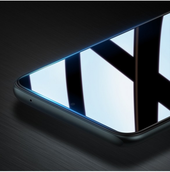 Dux Ducis 9D härdat glas helskärm 9H helskärmshärdat glas med ram för Motorola Moto G200 5G / Edge S30 - Svart (väskvänlig)