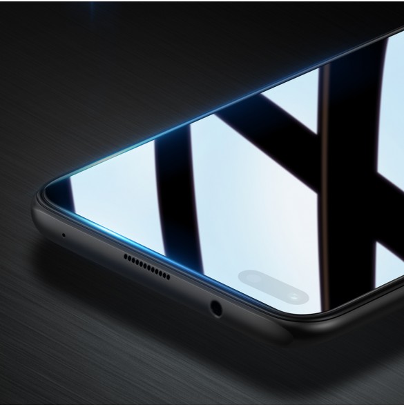 Dux Ducis 9D Tempered Glass helskärm 9H helskärmshärdat glas med ram för Huawei Honor 50 Lite - Svart (väskvänlig)