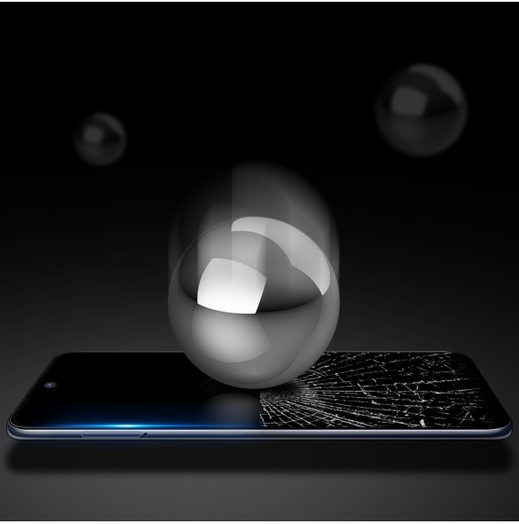 Dux Ducis 9D härdat glas helskärm 9H helskärmshärdat glas med ram för Xiaomi Poco M4 Pro 5G - Svart (väskvänlig)
