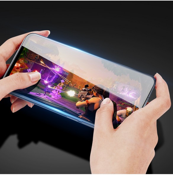 Dux Ducis 9D härdat glas helskärm 9H helskärmshärdat glas med ram för Xiaomi Poco M4 Pro 5G - Svart (väskvänlig)