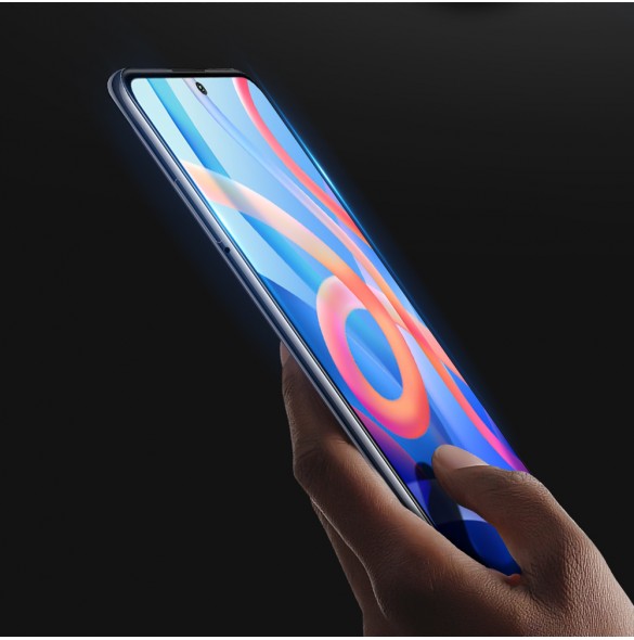 Dux Ducis 9D härdat glas helskärm 9H helskärmshärdat glas med ram för Xiaomi Poco M4 Pro 5G - Svart (väskvänlig)
