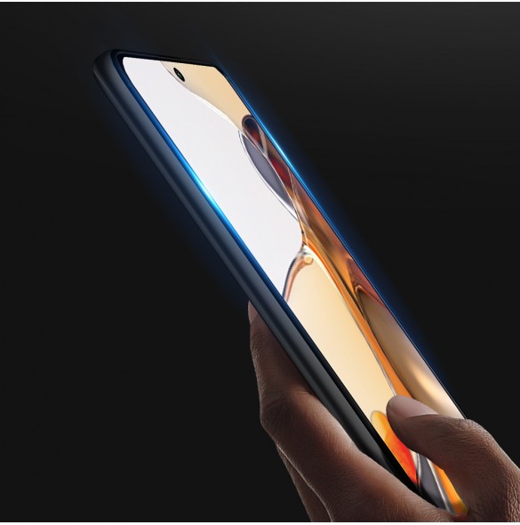 Dux Ducis 9D härdat glas helskärm 9H helskärmshärdat glas med ram för Xiaomi Mi 11T Pro / Mi 11T - Svart (väskvänlig)