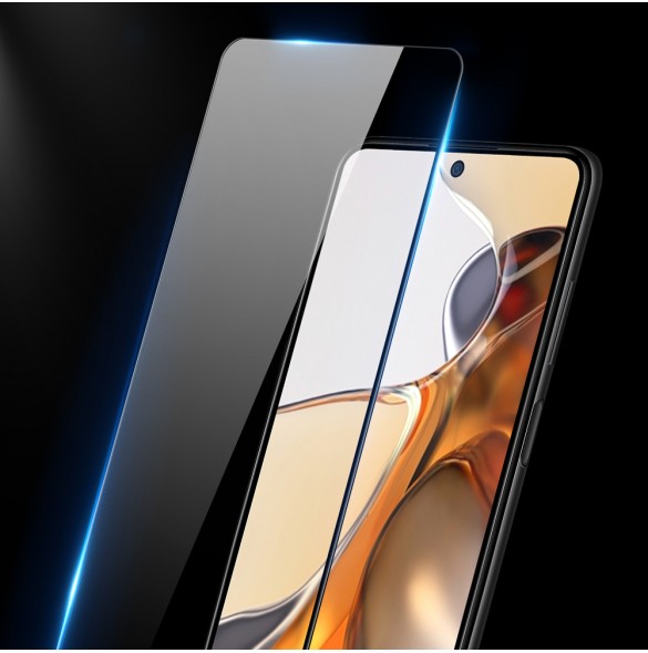 Dux Ducis 9D härdat glas helskärm 9H helskärmshärdat glas med ram för Xiaomi Mi 11T Pro / Mi 11T - Svart (väskvänlig)