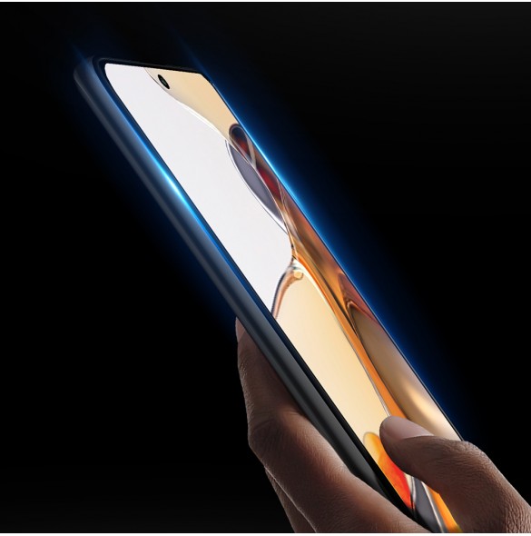 Dux Ducis 9D härdat glas helskärm 9H helskärmshärdat glas med ram för Xiaomi Mi 11T Pro / Mi 11T - Svart (väskvänlig)