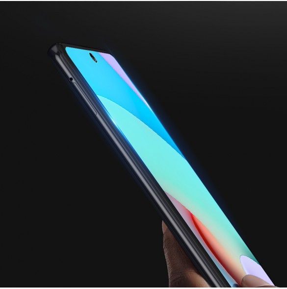 Dux Ducis 9D Tough Screen Protector i härdat glas täckt med ram för Xiaomi Redmi 10 - Svart (väskvänlig)