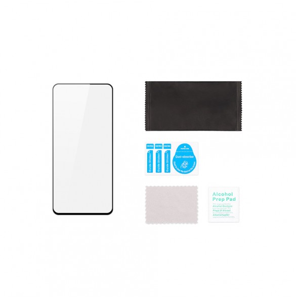 Dux Ducis 9D Tough Screen Protector i härdat glas täckt med ram för Xiaomi Redmi 10 - Svart (väskvänlig)