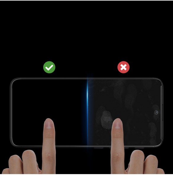 Dux Ducis 9D Tough Screen Protector i härdat glas heltäckande med ram för Motorola Moto G60S / Moto G60 - Svart (väskvänlig)
