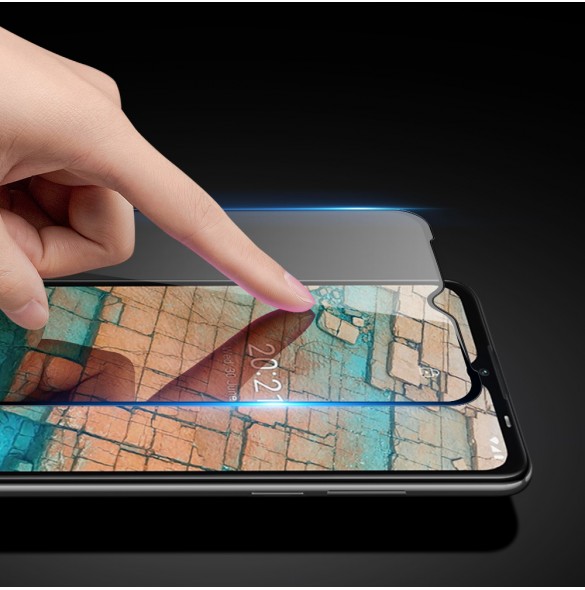 Dux Ducis 9D Tough Screen Protector i härdat glas helt täckt med ram för Nokia C20 / C10 - Svart (väskvänlig)