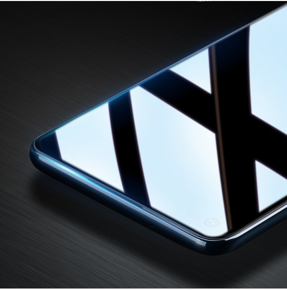 Dux Ducis 9D Tough Screen Protector i härdat glas heltäckt med ram för OnePlus Nord CE 5G - Genomskinligt (väskvänlig)