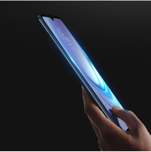 Dux Ducis 9D Tough Screen Protector i härdat glas heltäckande med ram för Motorola Moto G50 - Genomskinligt (väskvänlig)