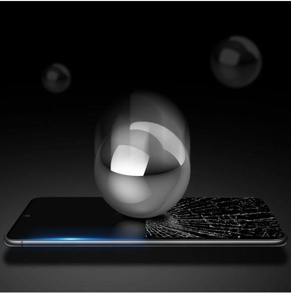 Dux Ducis 9D Tough Screen Protector i härdat glas täckt med ram för Samsung Galaxy S21 5G - Svart (väskvänlig)