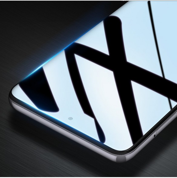 Dux Ducis 9D Tough Screen Protector i härdat glas täckt med ram för Samsung Galaxy M51 - Svart (väskvänlig)