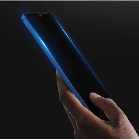 Dux Ducis 9D Tough Screen Protector i härdat glas heltäckande med ram för Motorola Moto G9 Play / Moto E7 Plus - Svart